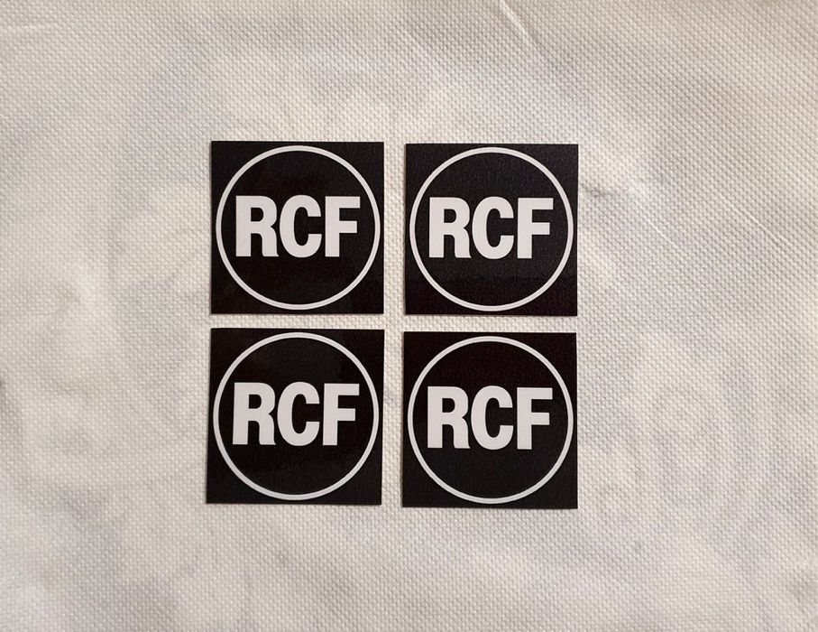 Logo/Stikere/RCF Pentru orice boxa/subwoofer RCF