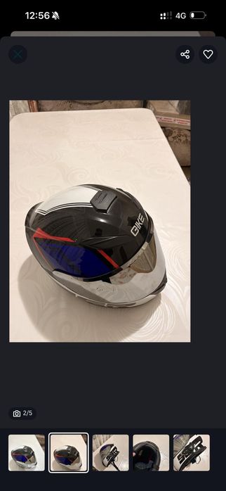 Шлем gike 20к с гарнитурой