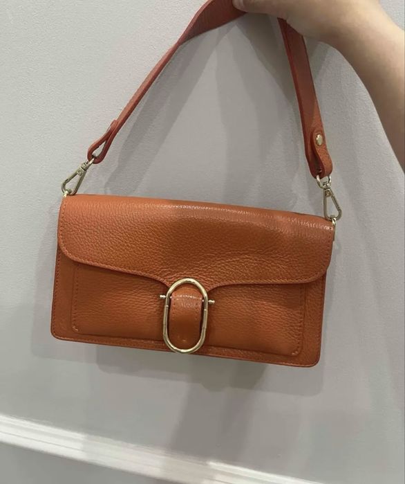 Сумка кросс боди из натуральной кожи