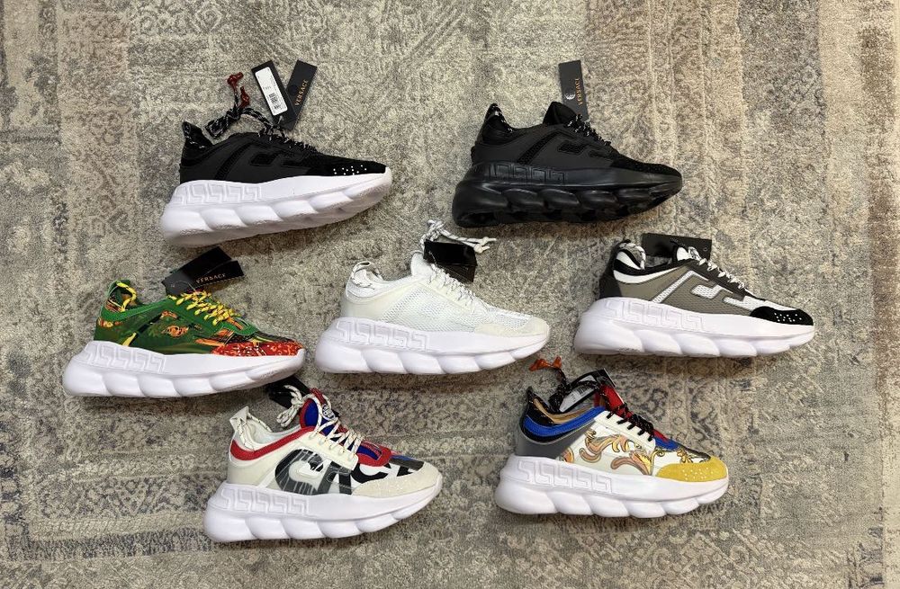 Adidasi Versace Chain Reaction Medusa / Calitate / Toate mărimile
