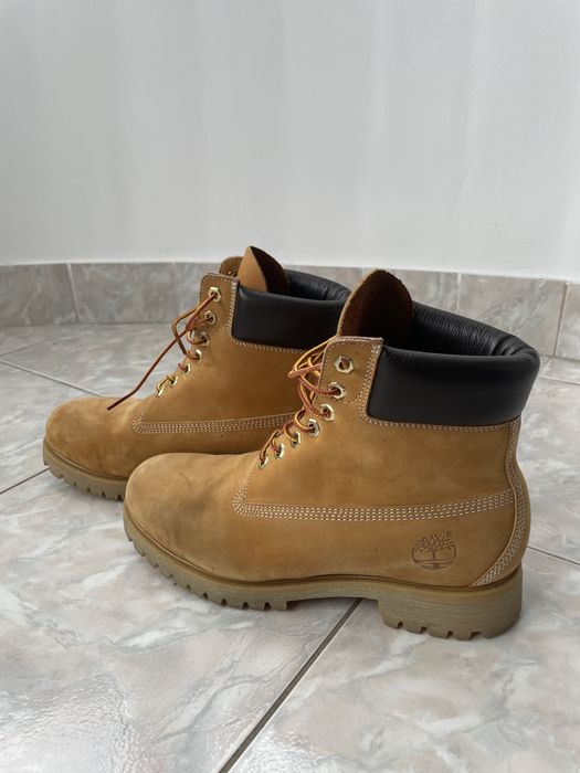 Ghete Timberland 6-Inch Premium 10061 Originale Piele Mărimea 42 (8.5 W)