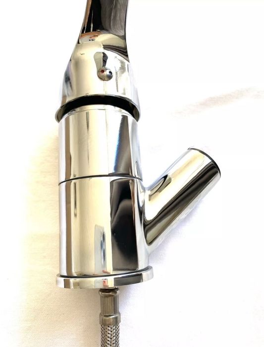 Смесител за Баня с Душ Слушалка и Маркуч Хром