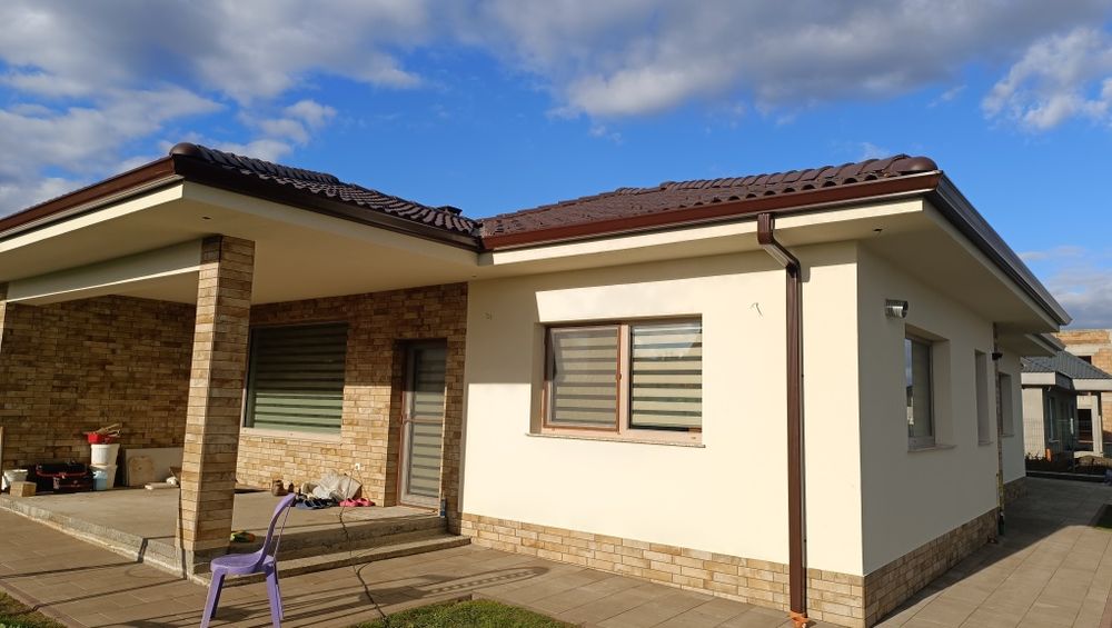 Jgheaburi aluminiu dintr-o singură bucată