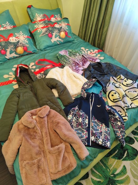Geaca parka 8-10 ani