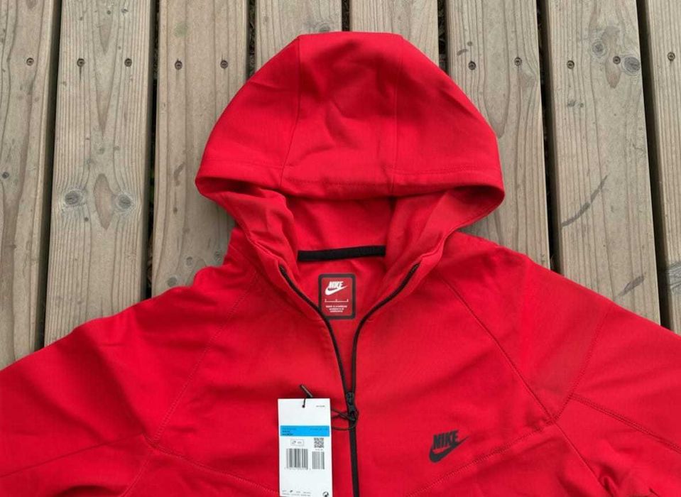 Trening NIKE TECH Fleece Rosu - Bumbac
