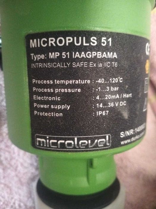 Радарный уровнемер MICROPULS 51
