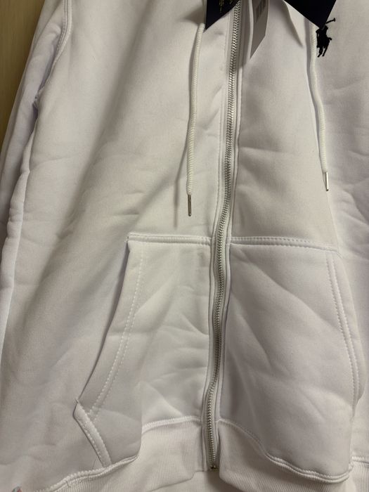 Hanorac alb polo M