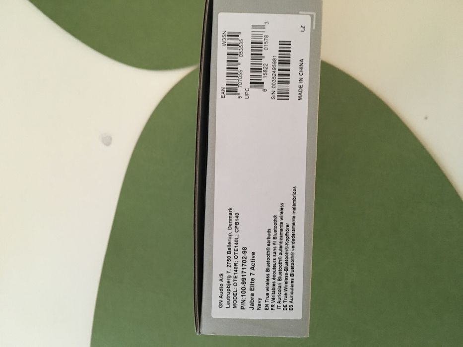 Casti in ear Jabra Elite 7 Active, navy