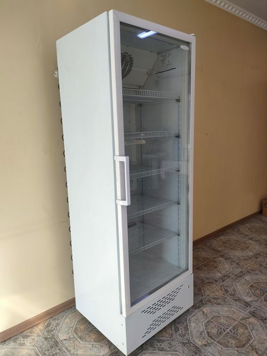 Витражный холодильник Бирюса 460N