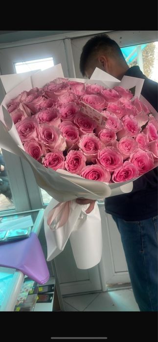 Букет цветы розы