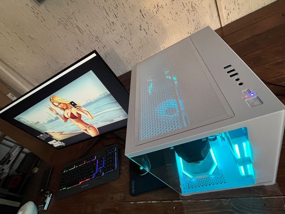 Unitate pc Gaming i5 16gb ram, TPM 2.0 nativ ssd m2 Nvme video AMD 8 gb