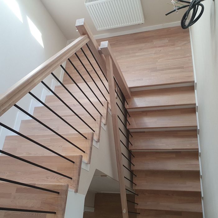 Столярный цех. Лестницы из дерева