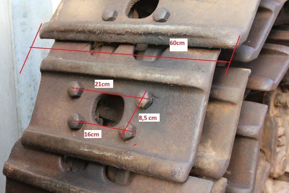 senile complete / lanturi excavator liebherr r974