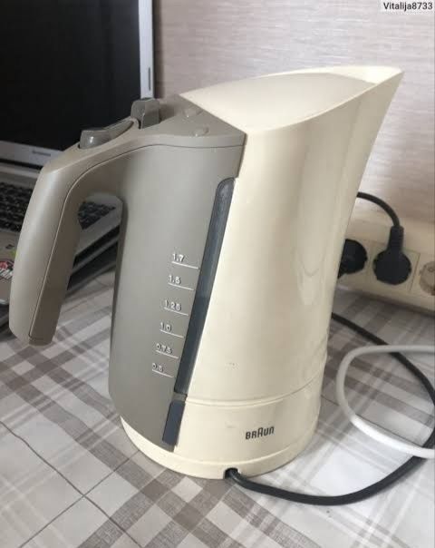 Электрический чайник BRAUN WK500 – стильный, оригинал Braun