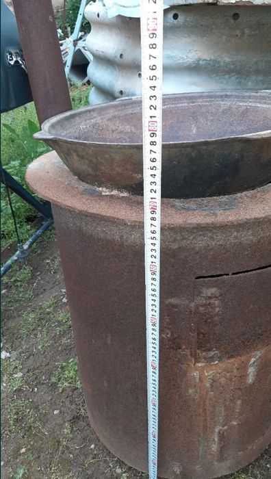 Продам чугунный казан и ошақ 20 л.