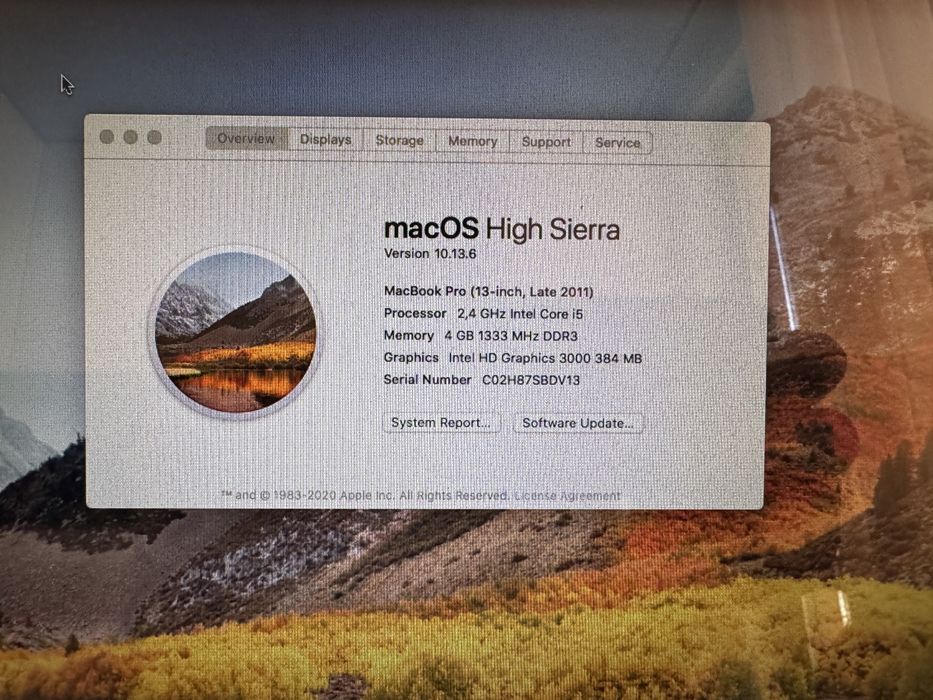 Macbook Pro  13”