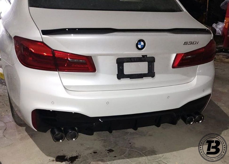 Difuzor Bara Spate compatibil cu BMW Seria 5 G30 G31 M5 Design