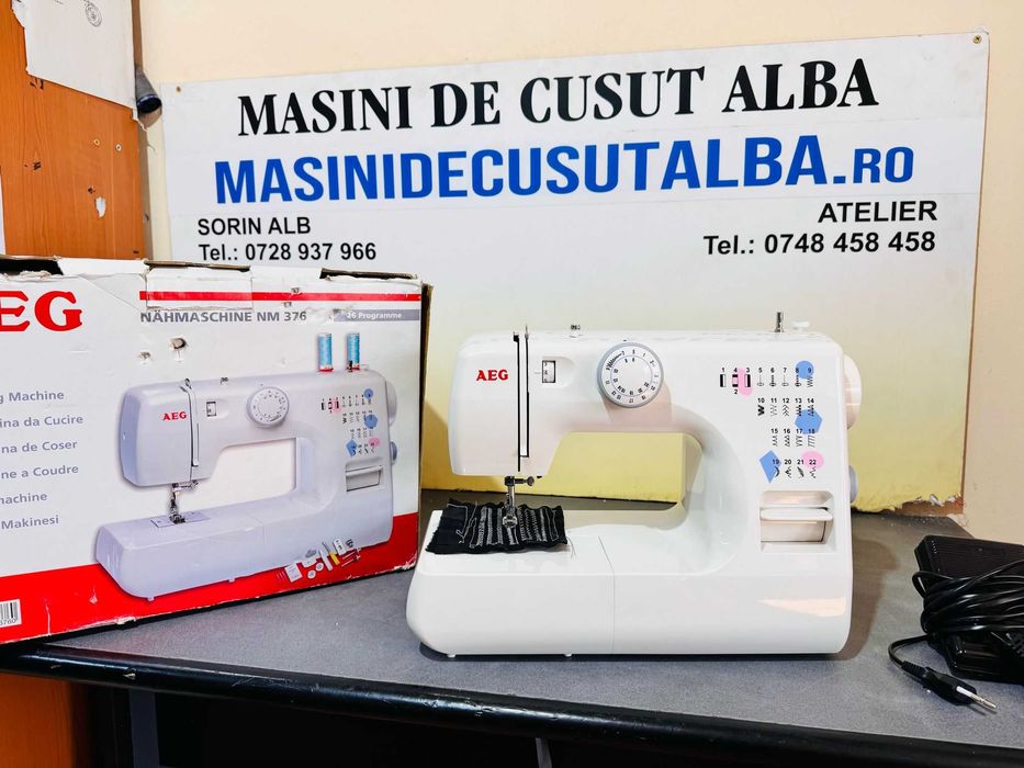 Masina de cusut electrica Aeg NM 376