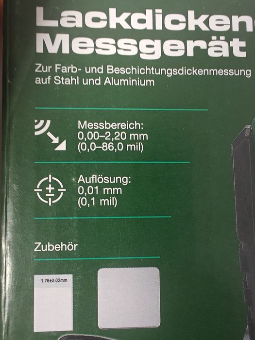 Indicator de grosime a vopselei profesional PARKSIDE PLDM A1