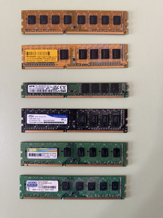 Оперативная память DDR3 4 Gb