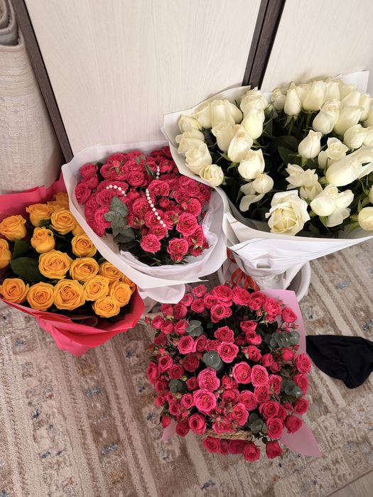 Цветы Алматы свежие