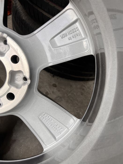 2 Jante aliaj NOI Mercedes C W205 , C classe + anvel vara 225/50/17 !