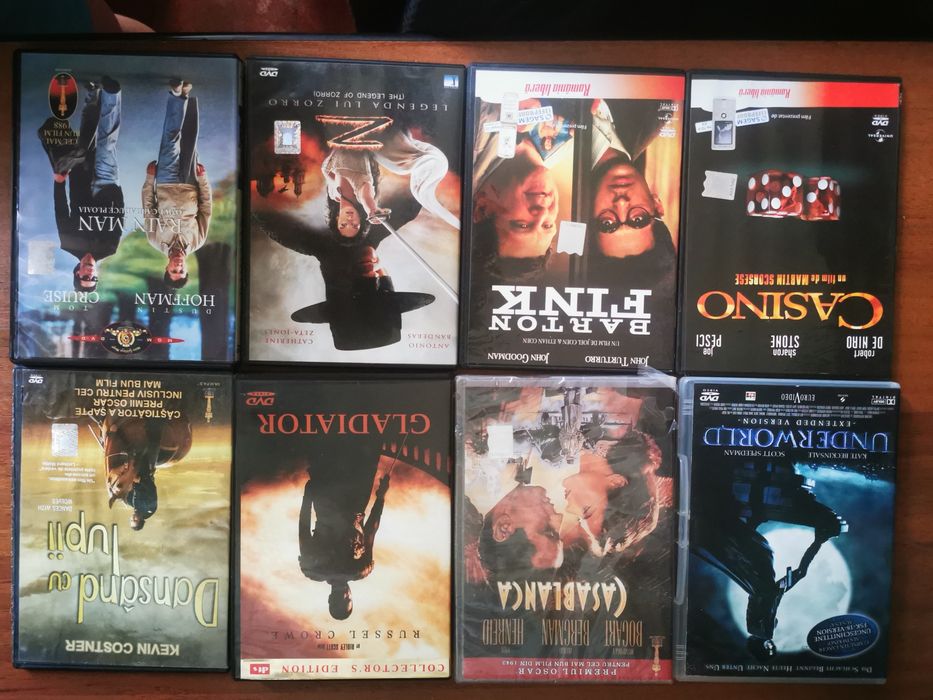 Filme de Oscar Dvd 100 Legenda Lui Zorro Rain Man