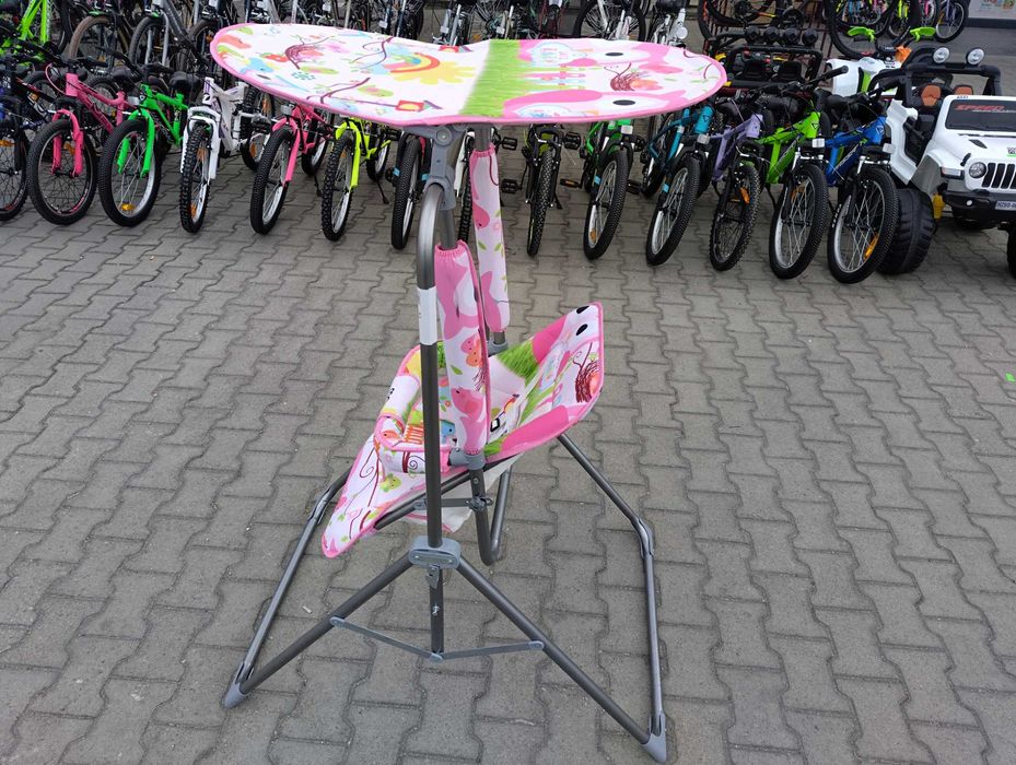 MONI Градинска люлка със сенник FUNNY розов