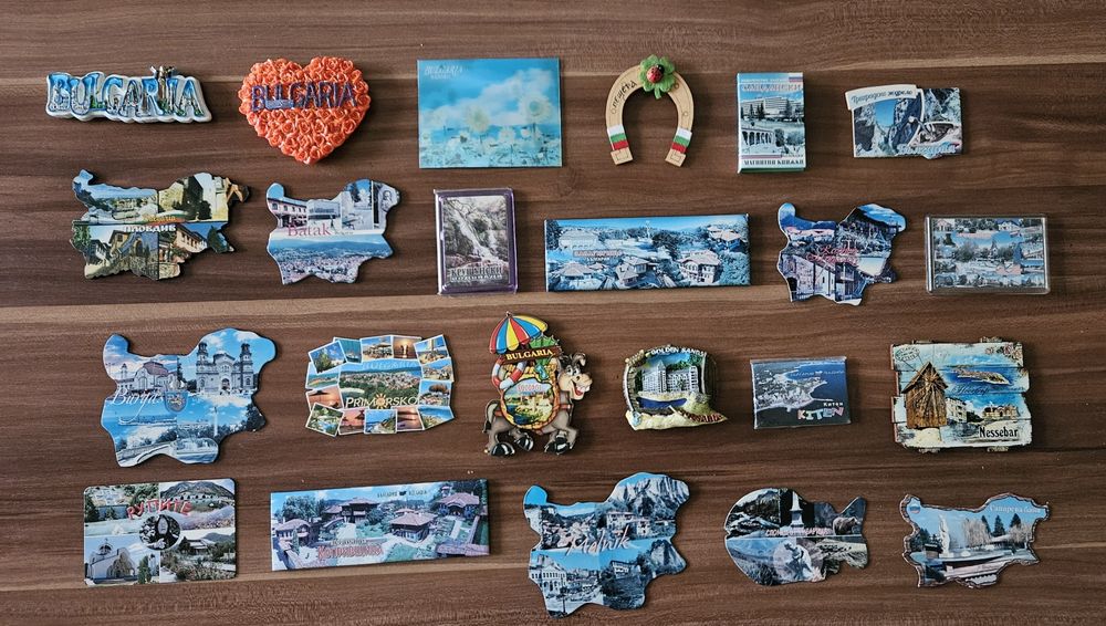 Колекция от 51 бр магнитчета