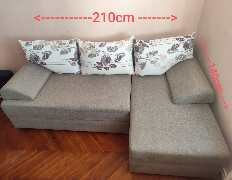 Coltar extensibil cu lada de depozitare