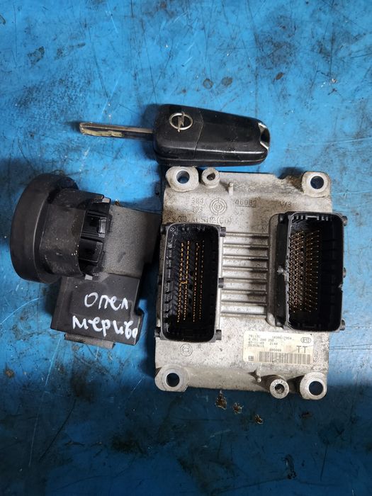 Компютър чип имобишайзер опел мерива 1.6 16в