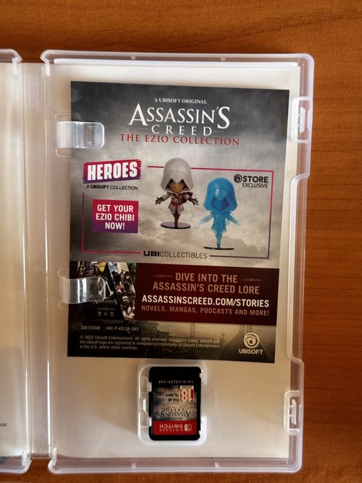 Assassin's creed ezio collection.