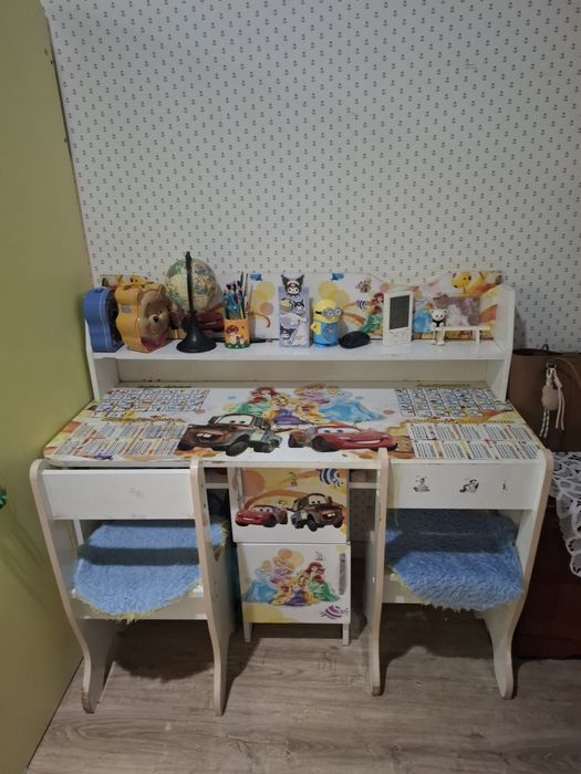 Детский парта на двоих м/ж