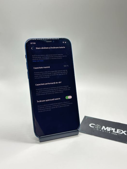 iPhone 12 - 64Gb - Stare IMPECABILA - Mic defect Ecran