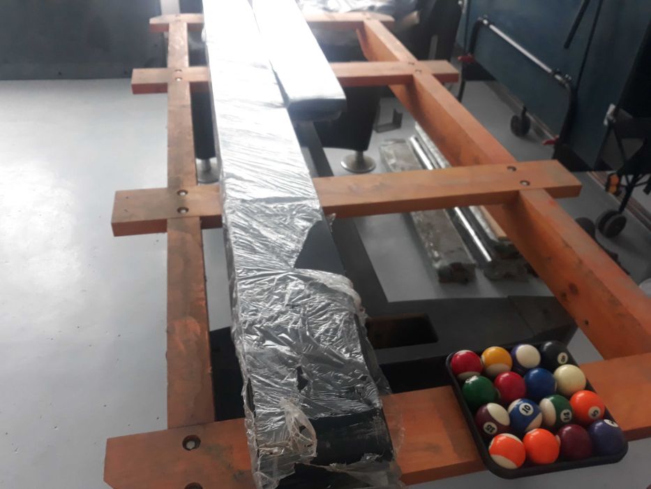 schimb postav masa de biliard / echilibrare mese si accesorii biliard
