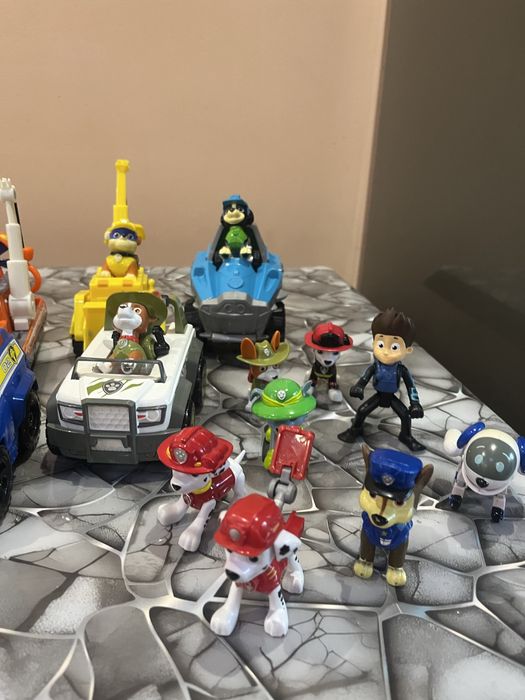 Цял сет-Paw patrol   Коли и герой!