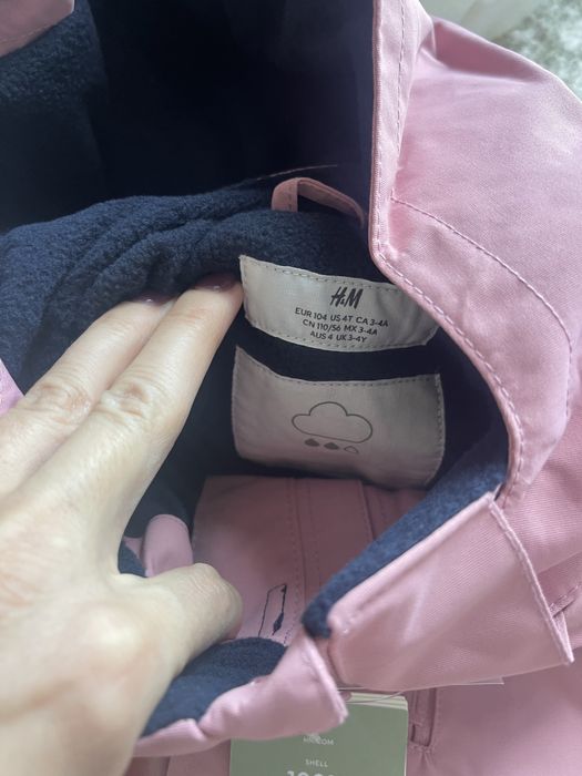 Geaca noua H&M 3-4 ani antivant si ploaie/ Salopete iarna