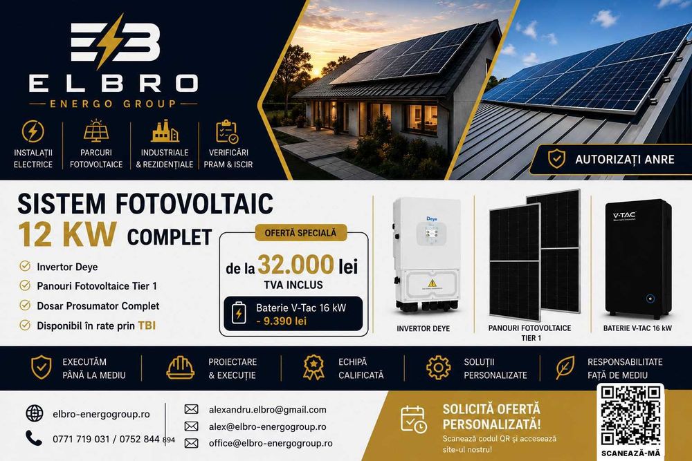 Montaj Fotovoltaice Industriale HALE & FABRICI | ELBRO ENERGO GROUP