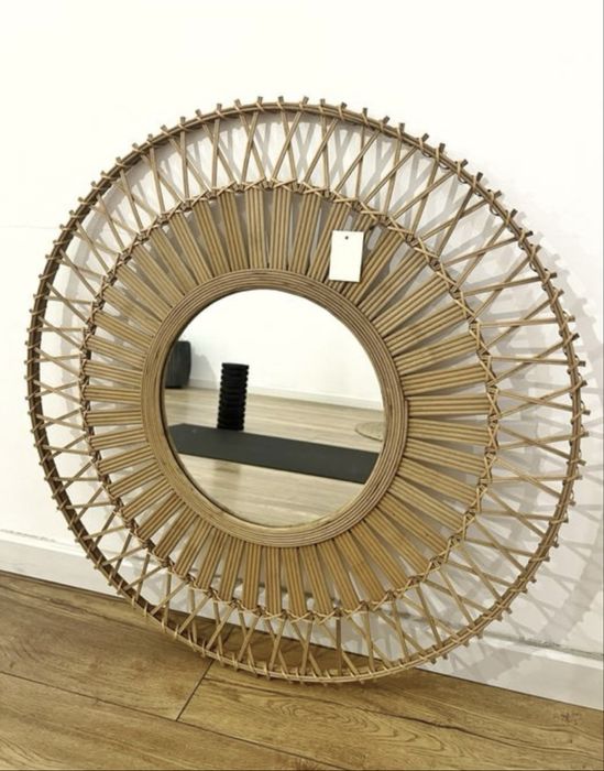 Зеркало круглое декор интерьер