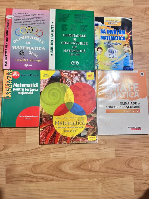 Cărți de matematica noi