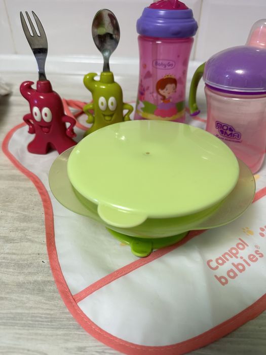 Детская посуда для малышей