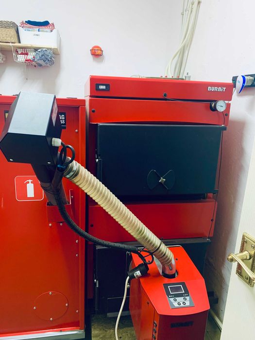 гориво комплект с пелетна горелка 65kW BURNIT WBS 90/PELL 70