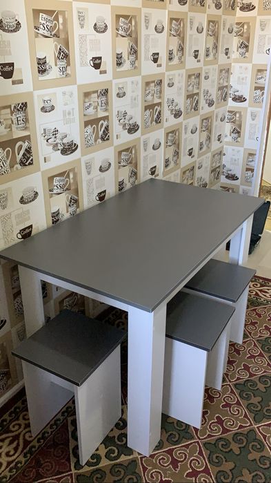 кухонный стол комплект КАСПИ РЕД БАР!!!