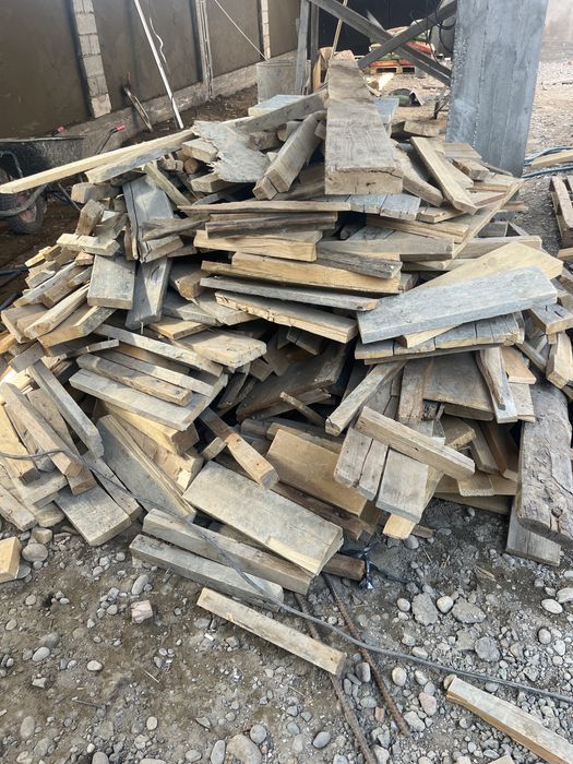 Дрова остатки после стройки