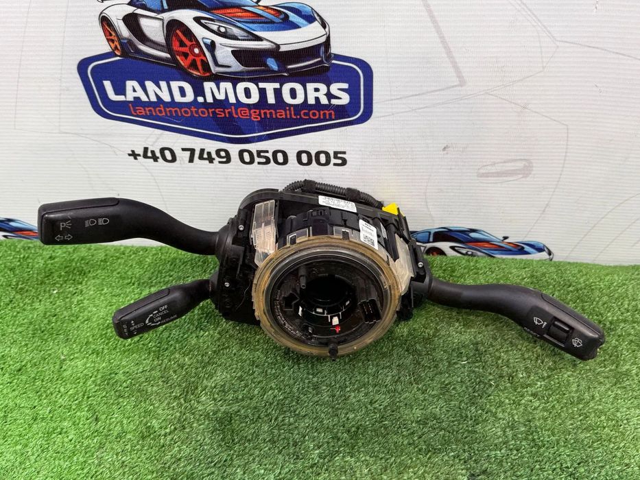 ANSAMBLU MANETE COMENZI VOLAN + SPIRĂ AUDI A6 C6 QUATTRO 2.7 DIESEL 2007 COD OEM 4E0953503B 4E0953521 4E0953541 4E0953541A 2004-2011