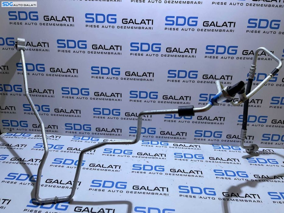 Furtun Conducta Teava cu Senzor Radiator Compresor AC Aer Conditionat Clima Skoda Roomster 2011 - 2015 Cod 6R2820741AA 5K0959126 [L8810]