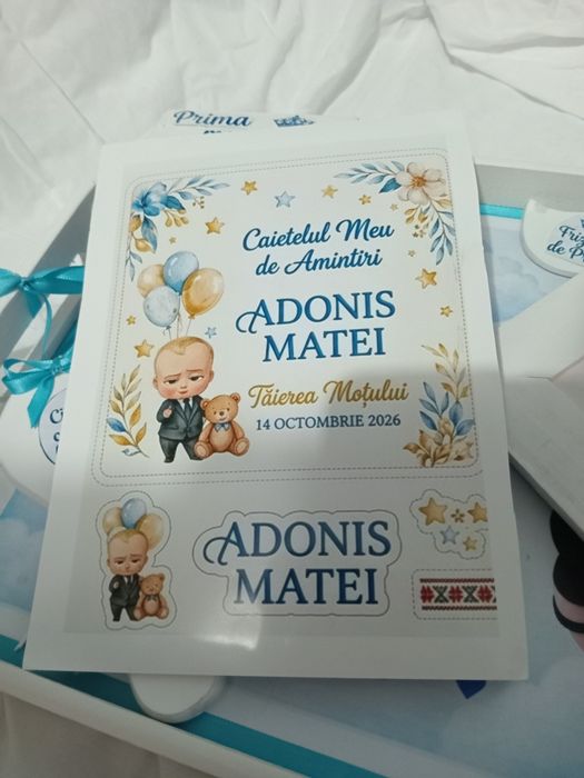 Set moț/turtă personalizate
