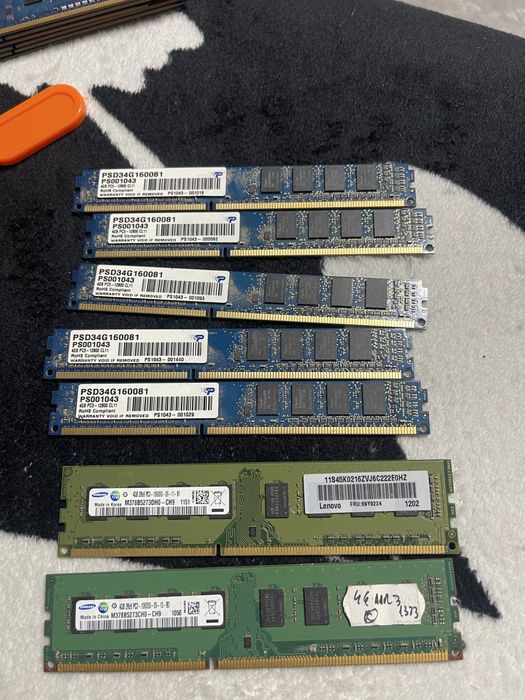 Memorii ram pc 4 gb ddr 3 /ddr3 l