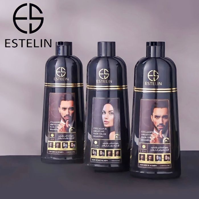 Шампунь-краска для седих волос