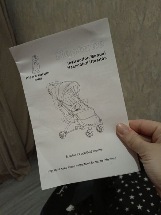 Продаётся детская коляска фирмы  Пьер Карлин коляска почти новая